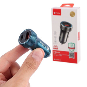 جعبه و ابعاد شارژر فندکی مدل PCG25