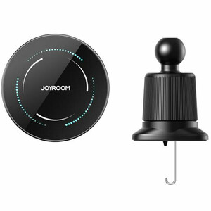 هولدر و شارژر بی‌سیم مگنتی 15 وات داخل خودرو جویروم JOYROOM مدل JR-ZS502 دریچه کولر و داشبورد