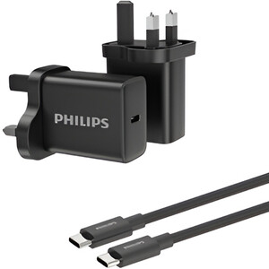 شارژر دیواری 30 وات فیلیپس Philips مدل DLP5312NB دوشاخه ایرانی