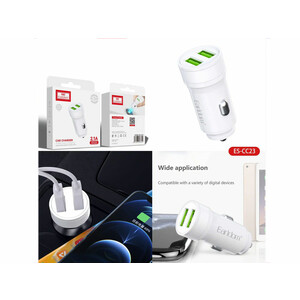 شارژر فندکی فست شارژ ماشین 2.1 آمپر ارلدام