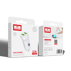 خرید شارژر فندکی فست شارژ ماشین 2.1 آمپر ارلدام