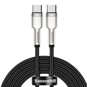 کابل تایپ سی باسئوس Baseus مدل CATJK-D01 توان 100 وات 2 متری