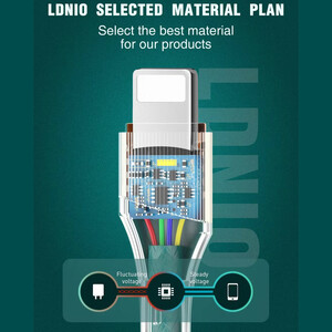 قیمت کابل تبدیل USB به لایتنینگ الدینیو