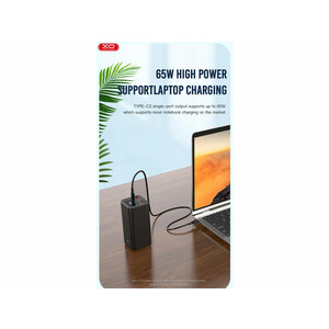 پاوربانک 65 وات 20000 ایکس او XO PB97 20000 mAh 65W Metal Fast Charging Powerbank