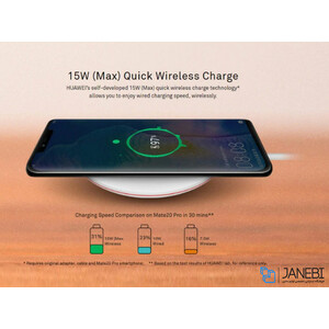 شاررژر بی سیم هواوی Huawei 15W Wireless Charging Pad