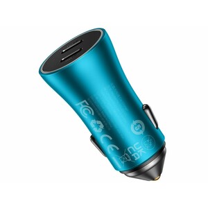 شارژر فندکی فست شارژ ماشین تایپ‌سی 40 وات بیسوس
