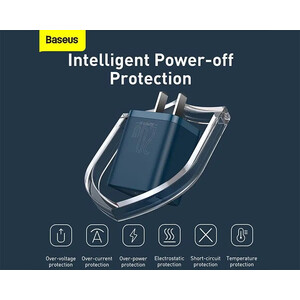 شارژر دیواری فست شارژ بیسوس Baseus Super Si Quick Charger 1C 20W CCSUP-A03