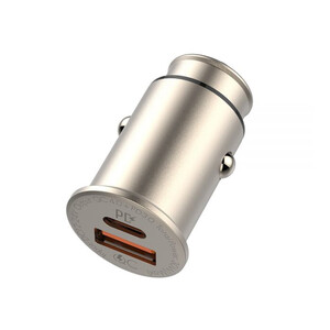 قیمت شارژر فندکی فست  شارژ ماشین تایپ سی 30 وات الدنیو