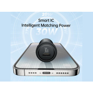 شارژر فندکی تک پورت تایپ سی 30 وات همراه با کابل لایتنینگ مک دودو Mcdodo CC-7492 PD30W USB-C Fast Car Charger