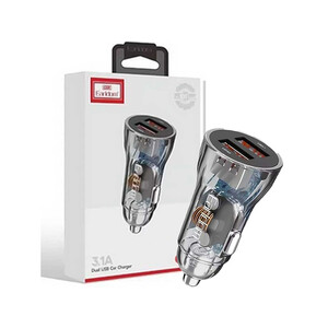شارژر فندکی فست شارژ ماشین 3.1 آمپر ارلدام