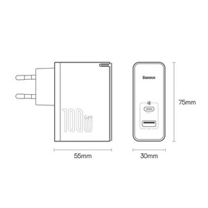 شارژر بیسوس GaN5 Pro