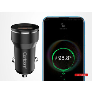 ovdn شارژر فندکی فست شارژ ماشین 2.4 آمپر ارلدام