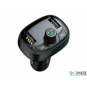 خرید شارژر فندکی فست شارژ ماشین با قابلیت پخش موسیقی و تماس بیسوس