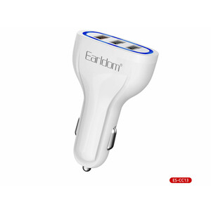 شارژر فندکی سه پورت یو اس بی 3.1 آمپر ارلدام ES-CC13