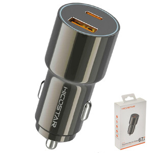 شارژر فندکی فست شارژ هایکو استار HICOSTAR مدل HS_CC32 توان 67.5 وات