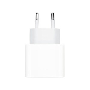 شارژر دیواری اصلی تایپ ‎سی 20 وات اپل برای آیفون و آی‌پد Apple 20W Type-C Poxer Adapter
