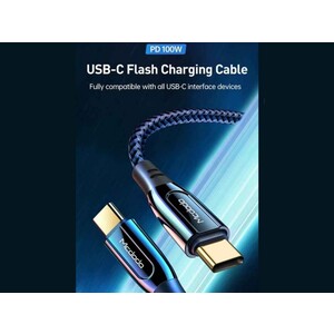کابل شارژ سریع و انتقال داده تایپ سی به تایپ سی مک دودو Mcdodo CA-812 100w Type-C to Type-C 1.2M