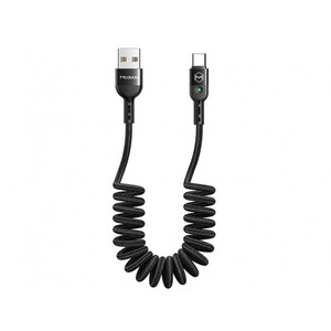 کابل شارژ سریع و انتقال داده تایپ سی تلفنی مک دودو Mcdodo CA-642 Data Coiled Type-C Cable 1.8M
