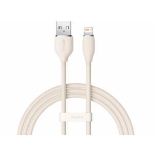 کابل یو‌اس‌بی به لایتنینگ بیسوس  Baseus CAGD000004 Jelly Liquid Silica Gel USB to iP Fast Charging Data Cable 2.4A 1.2M