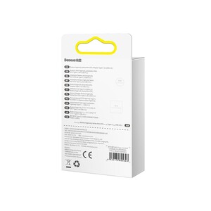 قیمت مبدل او تی جی تایپ سی به یو اس بی بیسوس Baseus Ingenuity Mini OTG Adaptor Type C to USB-A 3.1 ZJJQ000001