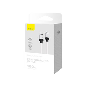 خرید بهترین کابل تایپ سی به تایپ سی 100 وات بیسوس Baseus CoolPlay Series Fast Charging Cable Type-C - Type-C 100W 1m