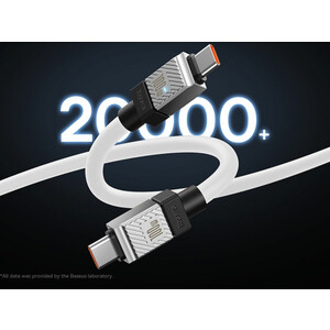 کابل تایپ سی به تایپ سی 100 وات بیسوس Baseus CoolPlay Series Fast Charging Cable Type-C - Type-C 100W 1m