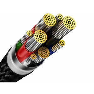 کابل  سوپر فست شارژ دو سر تایپ سی 100 وات یک متری بیسوس Baseus Glimmer Type-C To Type-C Fast Charging Data Cable CADH000701