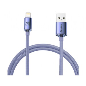 کابل لایتنینگ 2 متری بیسوس Baseus CAJY0000101 Crystal Shine 2m Lightning Cable