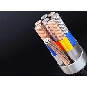 کابل شارژ و انتقال دیتا 1.8 متری تایپ سی به تایپ سی مک دودو MCDODO Type-C to Type-C Data Cable 1.8M CA-786 دارای هسته های باکیفیت مسی