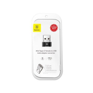 مبدل تایپ سی به یو اس بی بیسوس Baseus mini Type-C to USB Adapter