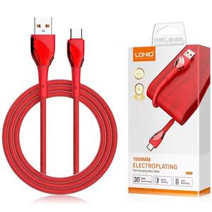 کابل شارژ یو اس بی به تایپ سی الدنیو مدل LS661 طول 1 متر