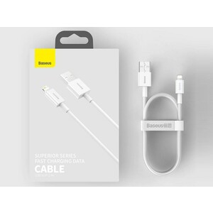 کابل فست شارژ USB به لایتنینگ بیسوس مدل CALYS-02 به طول25cm