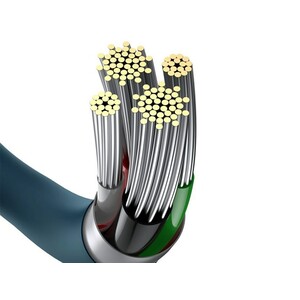 کابل شارژ سریع و انتقال داده یک متری لایتنینگ بیسوس Baseus superior series fast charging 1m cable 2.4A