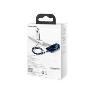 کابل شارژ سریع و انتقال داده یک متری لایتنینگ بیسوس Baseus superior series fast charging 1m cable 2.4A