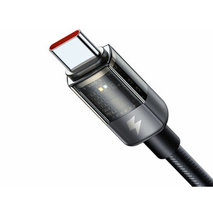 کابل سوپر فست شارژ و انتقال داده تایپ سی به تایپ سی 100 وات 1.2 متری مک دودو Macdodo CA-284 Type-C to Type-C Data Cable