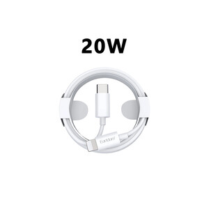 کابل شارژ سریع تایپ سی به لایتنینگ 20 وات یک متری ارلدام 20W Earldom PD Charging Cable 1m EC-166i