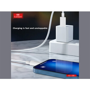 کیفیت کابل شارژ ارلدام 20W Earldom PD Charging Cable 1m EC-166