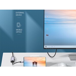 هاب شارژر تایپ سی 6 پورت مک دودو Mcdodo HU-7740 6 in 1 USB-C HUB