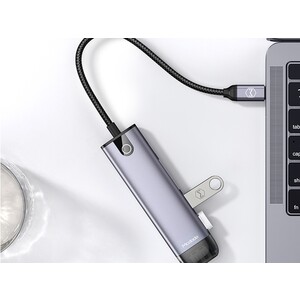هاب شارژر تایپ سی 6 پورت مک دودو Mcdodo HU-7740 6 in 1 USB-C HUB
