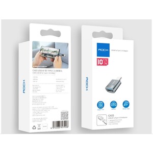 مبدل یو اس بی به تایپ سی راک Rock CA03 USB AF To Type C Adapter