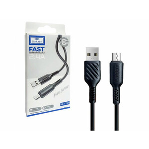 کابل شارژ یو اس بی به میکرو یو اس بی 2.4 آمپر یک متری ارلدام EARLDOM EC-171M MICRO USB CABLE