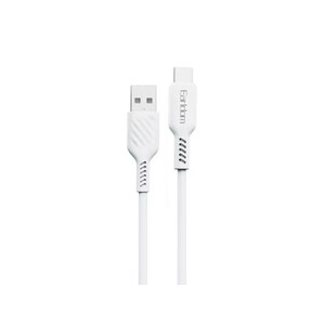 کابل  فست شارژ یو اس بی به تایپ سی 2.4 آمپر یک متری ارلدام Earldom EC-171C USB-C Cable