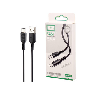 خرید کابل  فست شارژ USB به USB-C ارلدامEarldom EC-171C USB-C Cable 1m