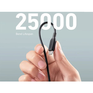 کیفیت کابل لایتنینگ 1.8 متری انکر Anker Powerline III Lightning Cable-A8813H11