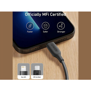 سرعت کابل لایتنینگ 1.8 متری انکر Anker Powerline III Lightning Cable-A8813H11