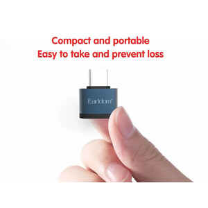 بهترین مبدل تایپ سی به میکرو یو اس بی ارلدام Adapter Earldom ET-OT62 MicroUSB-Type-C