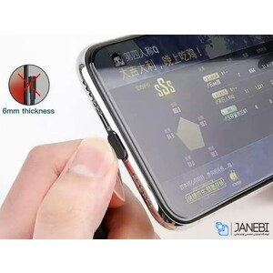 کابل لایتنینگ بیسوس Baseus CALXP-A01 Suction Cup Mobile Games Lightning Cable 1m