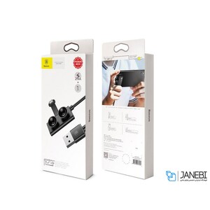 کابل لایتنینگ بیسوس Baseus CALXP-A01 Suction Cup Mobile Games Lightning Cable 1m