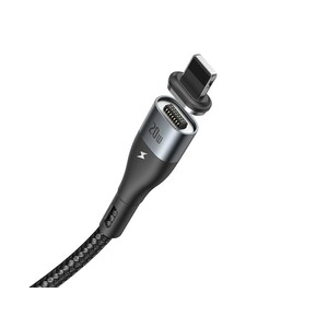 کابل آهنربایی دوسر تایپ سی سریع بیسوس Baseus Zinc Magnetic Type-C to iP PD 20W Cable 1m