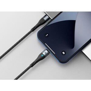 کابل آهنربایی دوسر تایپ سی سریع بیسوس Baseus Zinc Magnetic Type-C to iP PD 20W Cable 1m